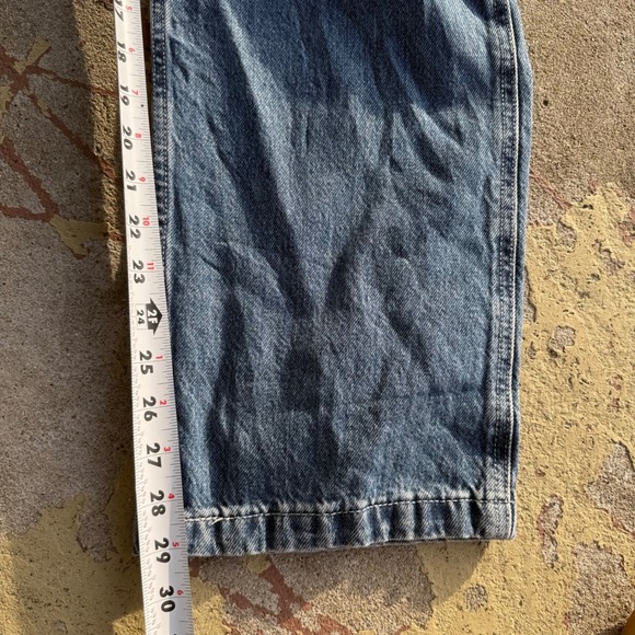 Levi's Red Tab Mens Denim Overalls Size L Medium Wash Straight Leg 79107-0027 - Picture 10 of 13